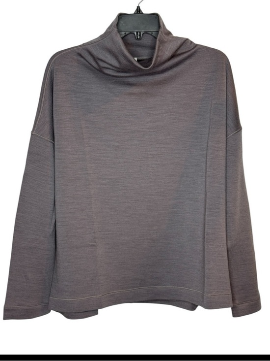lululemon athletica Sweaters - Lululemon Sz 6 Principal Dancer  Funnel Neck Sweater in Luna Rock | EUC